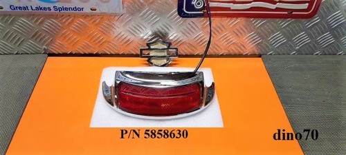 Harley davidson fregio - davidson, cromo